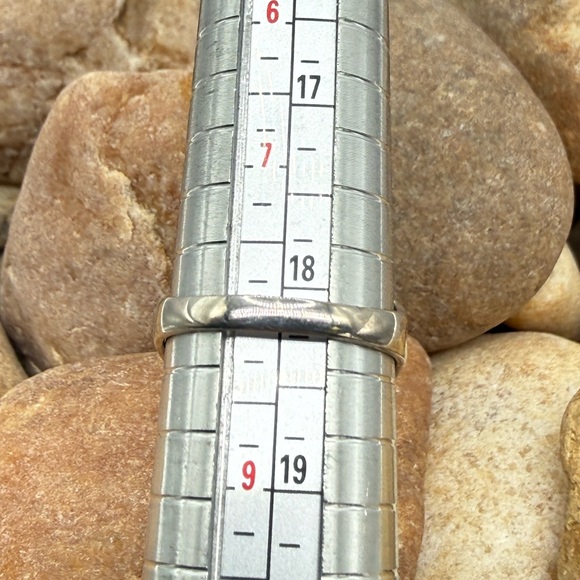 Southwestern Spiny Oyster Turquoise 925 Silver Ring Sz 8 Sante Fe Style NWT - Picture 10 of 17